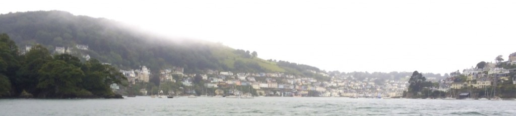 Dartmouth on approach