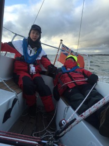 Windchat sailing in Southampton Water