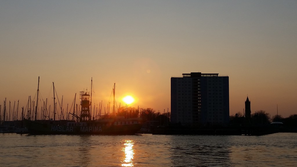 Haslar Marina in Portsmouth Harbour