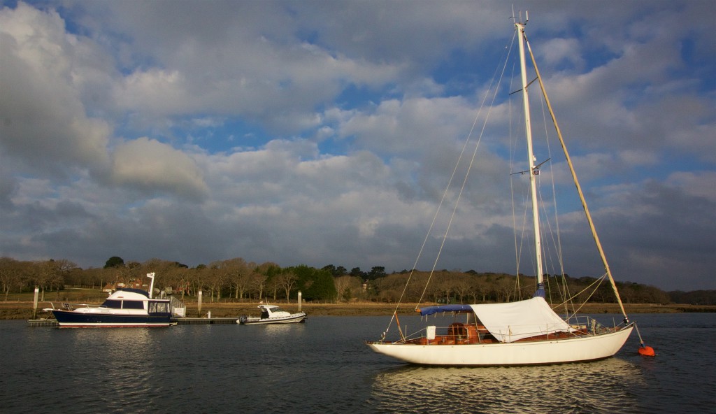 After our overnight at Bucklers Hard we an early departure in order to make it over the bar before low water