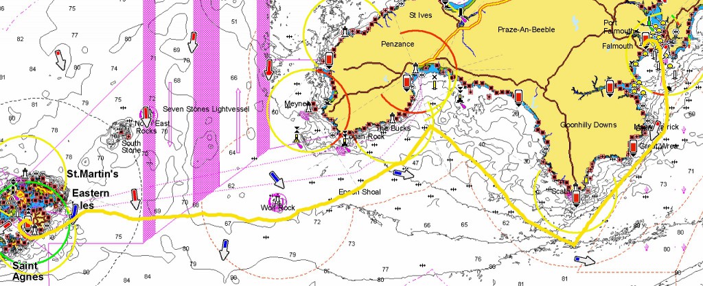 Navionics track